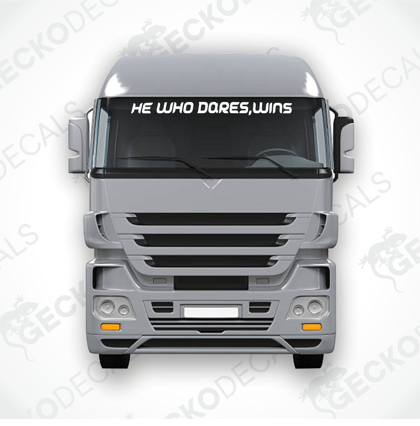 HE WHO DARES,WINS WINDSCREEN DECAL