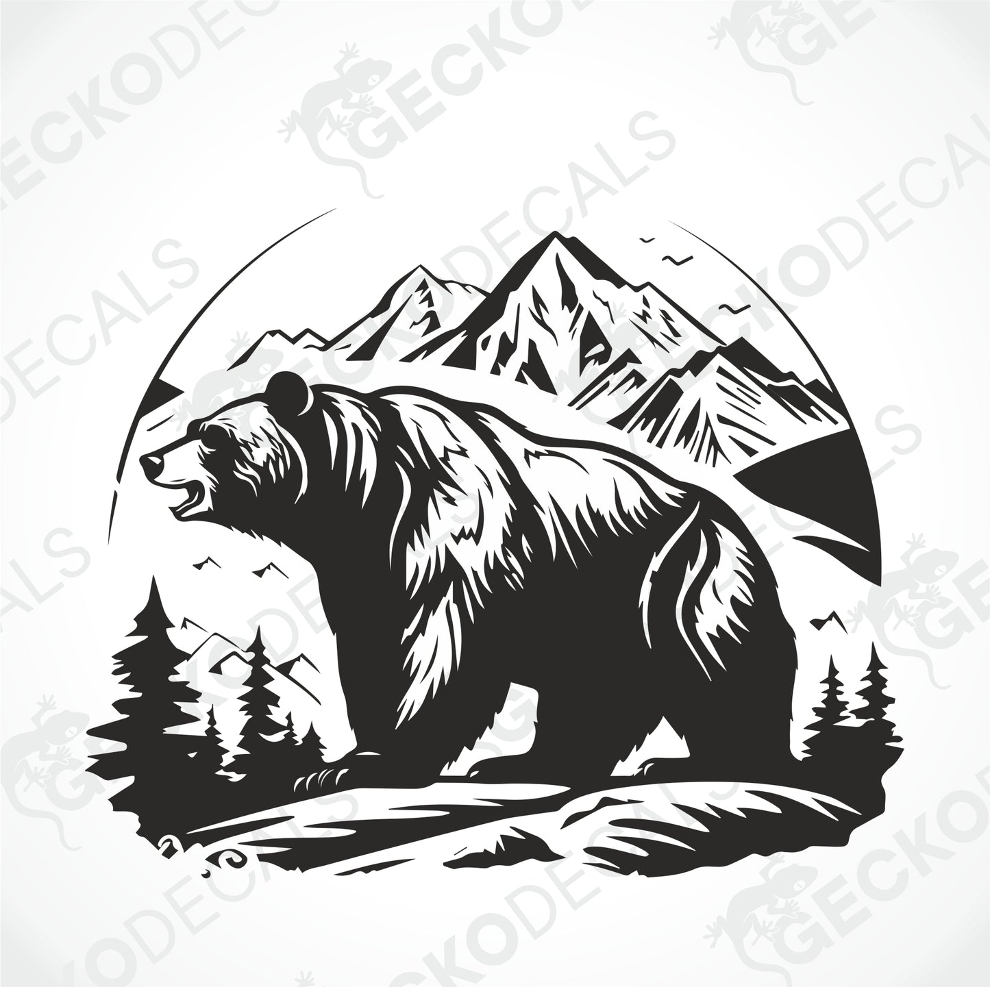 A BEAR IN THE MOUNTAIN NATURE