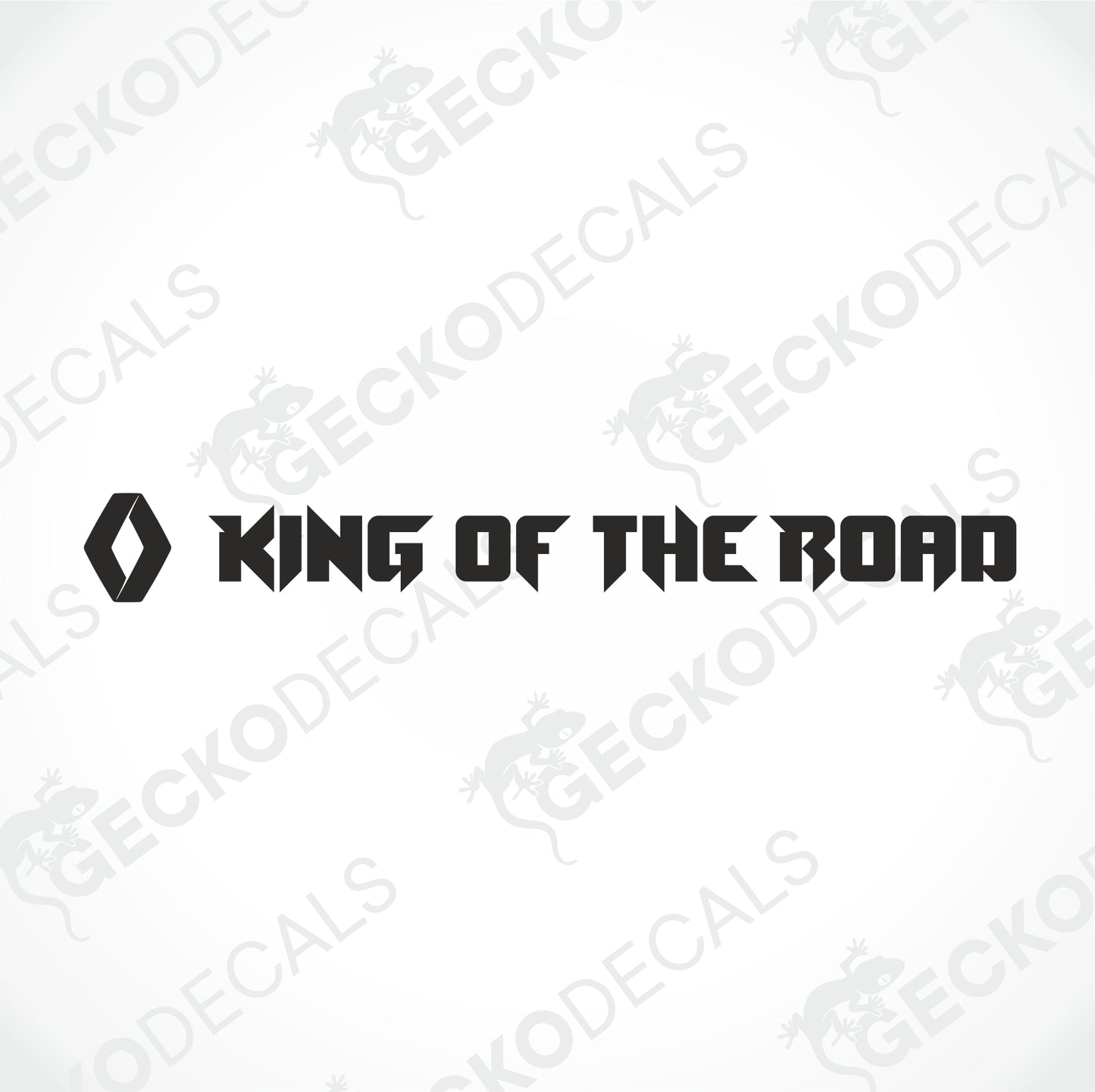 RENAULT KING OF THE ROAD WINDSCREEN