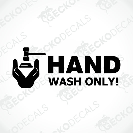 HAND WASH ONLY!