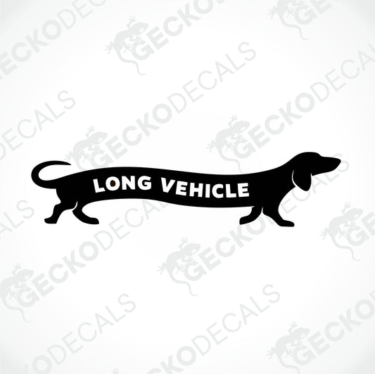 LONG VEHICLE DECAL