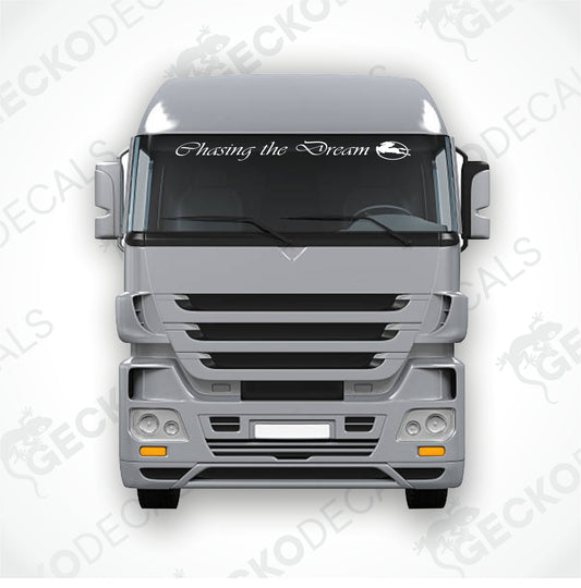 IVECO JAKTEN PÅ DRÖMMEN VINDRUTA
