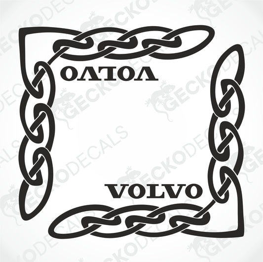 VOLVO SIDE WINDOW DECALS