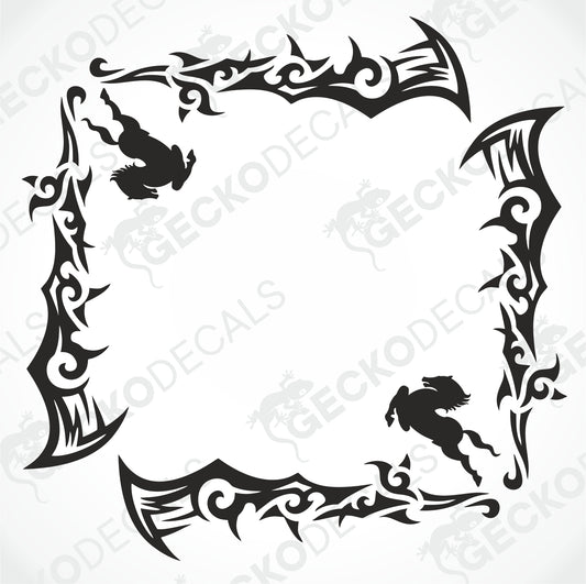 IVECO SIDE WINDOW DECALS
