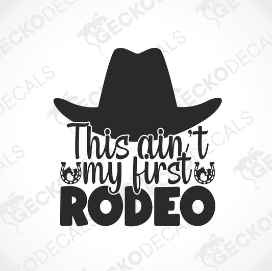 THIS AIN'T MY FIRST RODEO