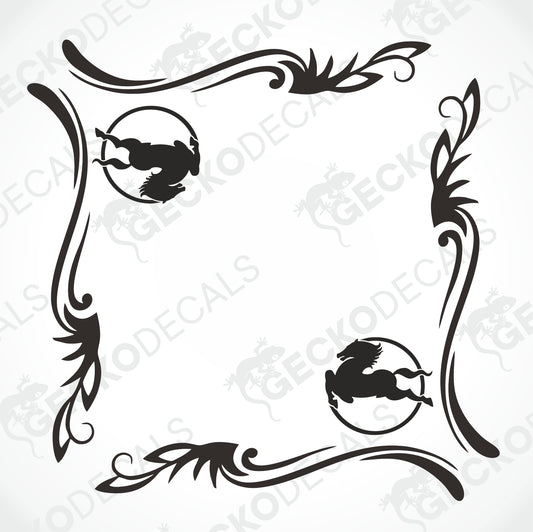 IVECO SIDE WINDOW DECALS