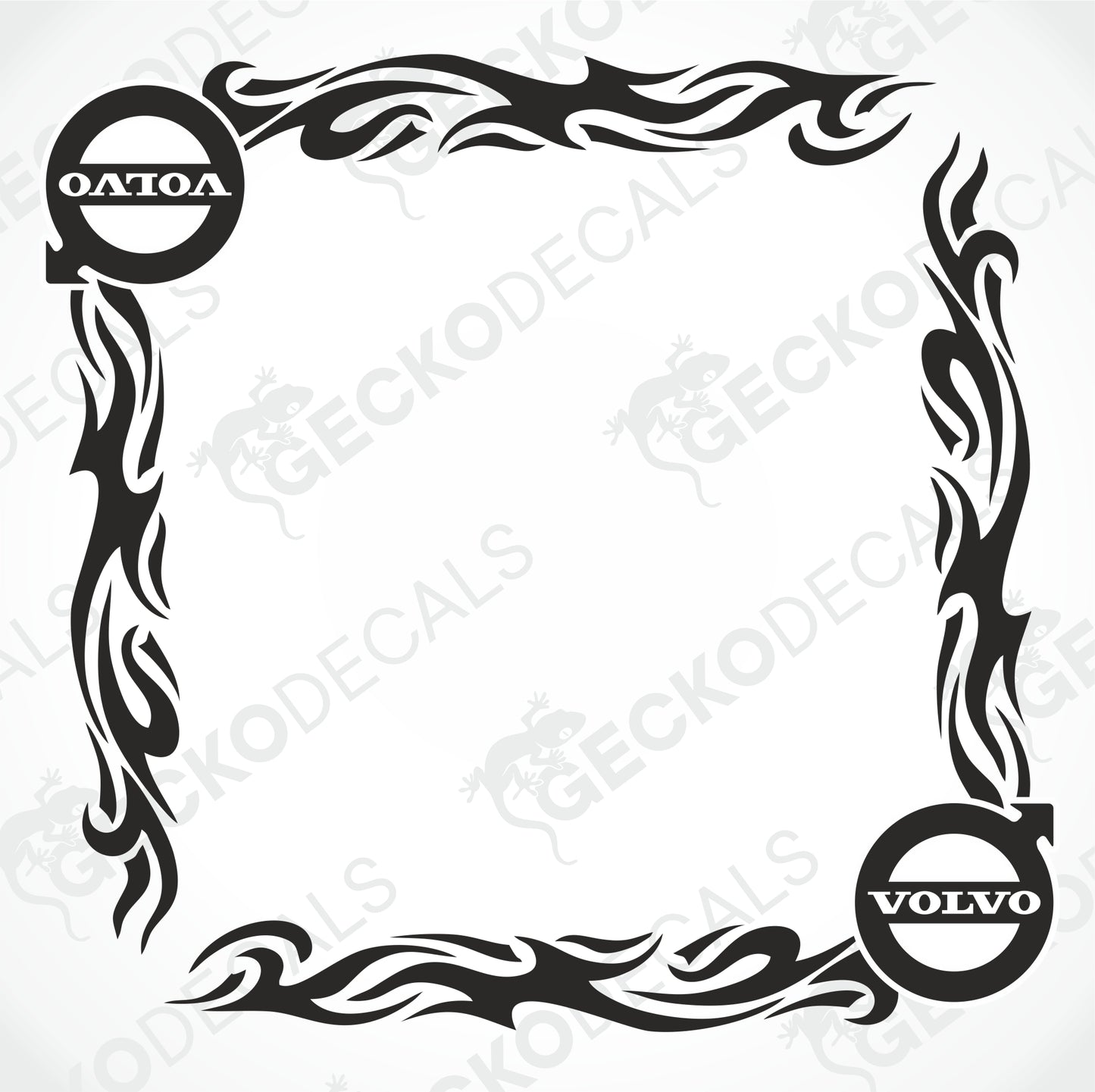 VOLVO TRIBAL SIDE WINDOW DECALS