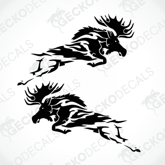 MOOSES TRIBAL DECALS