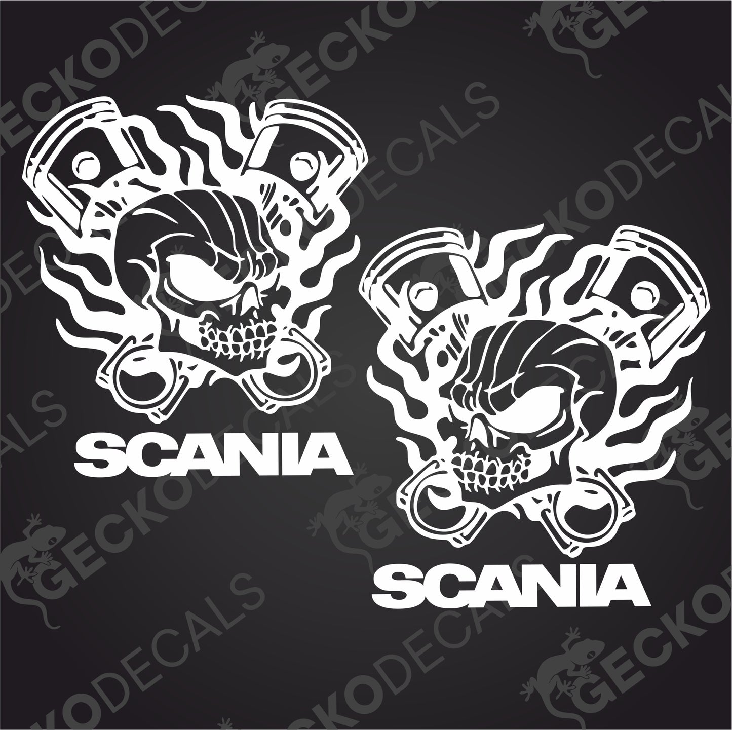 SCANIA MOTORKALLSKULL