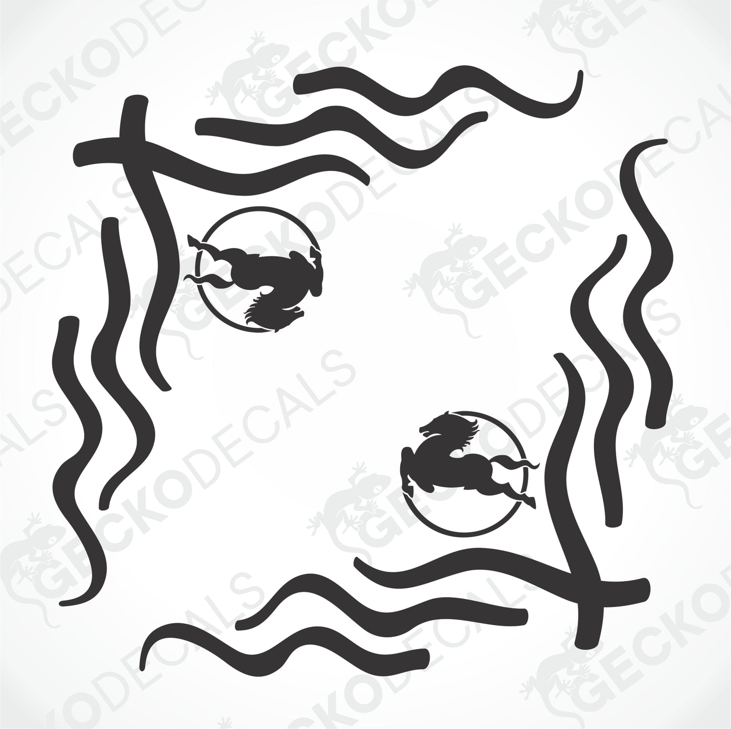 IVECO SIDE WINDOW DECALS