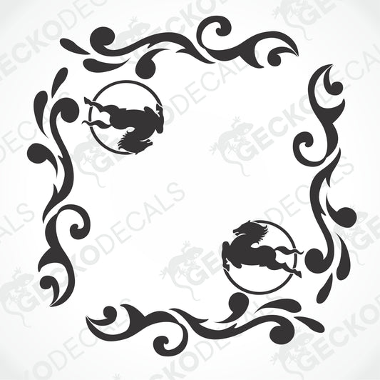 IVECO SIDE WINDOW DECALS