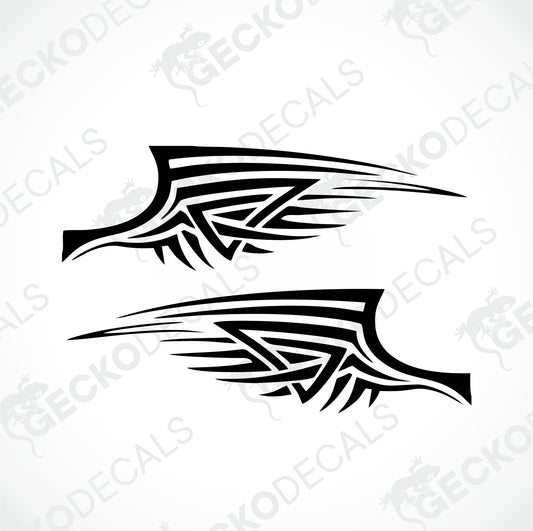 WINGS TRIBAL DECALS