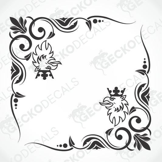 SCANIA SIDE WINDOW DECALS