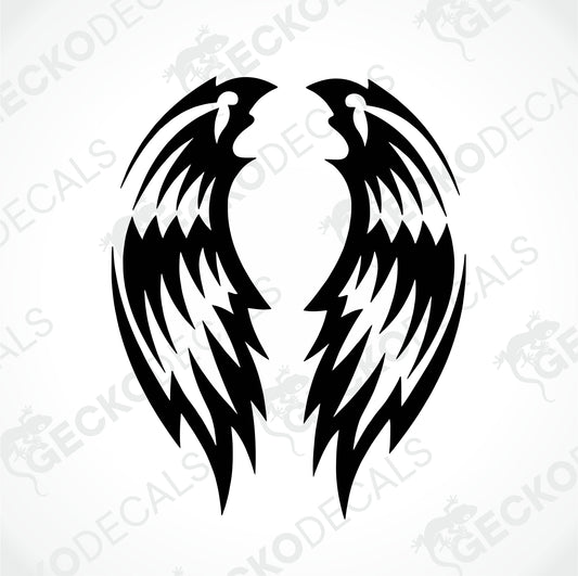 WINGS TRIBAL DECALS