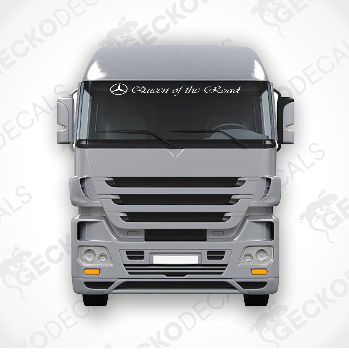 MERCEDES-BENZ QUEEN OF THE ROAD WINDSCREEN