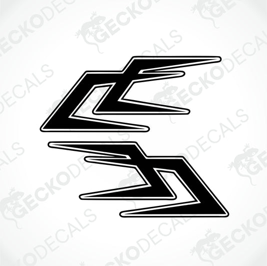 DANISH ARROW DECAL