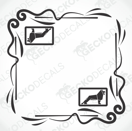 MAN SIDE WINDOW DECALS