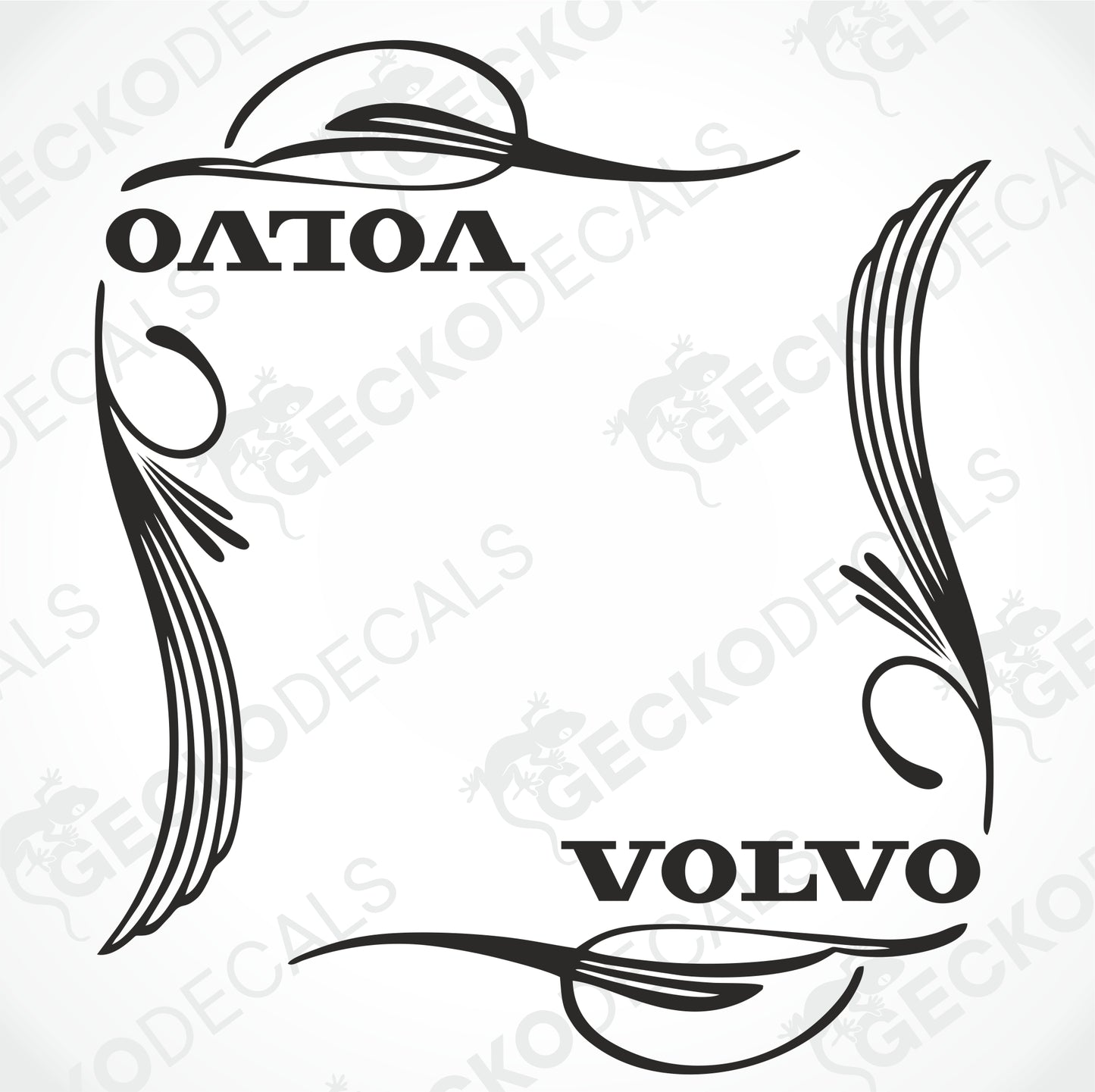 VOLVO SIDORUTEDEKALER