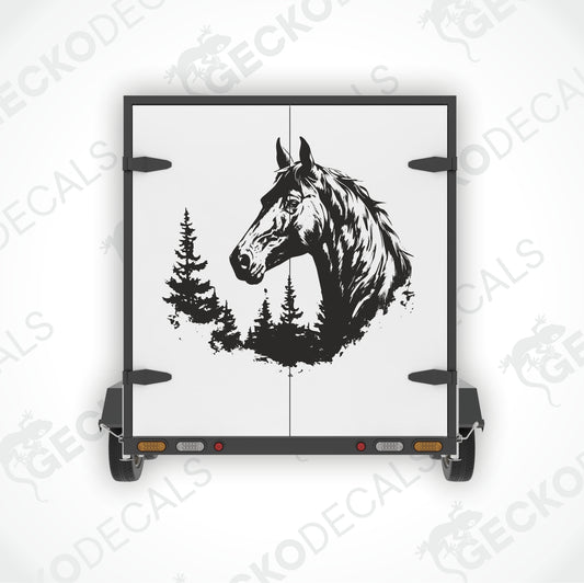 HORSE IN THE FOREST