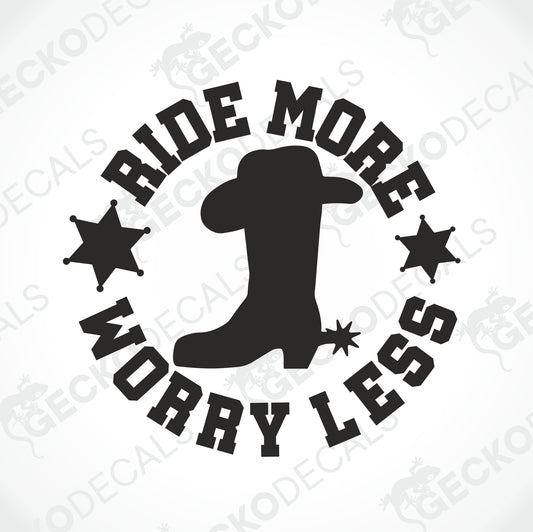 RIDE MORE WORRY LESS