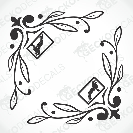 MAN SIDE WINDOW DECALS