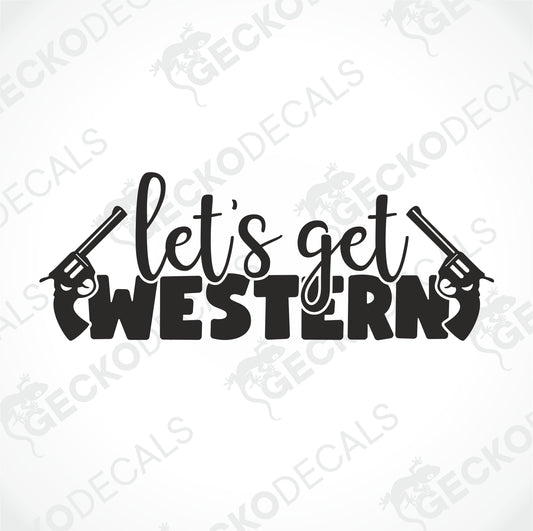 LET'S GET WESTERN