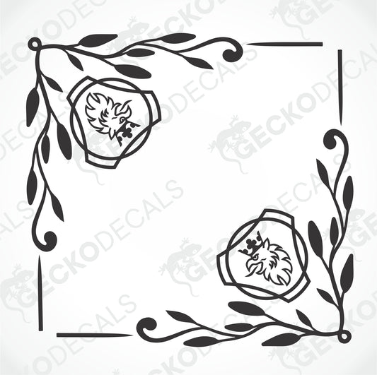 SCANIA SIDE WINDOW DECALS
