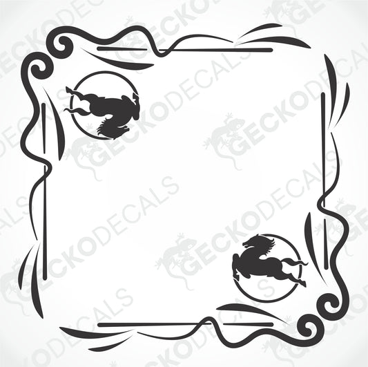 IVECO SIDE WINDOW DECALS