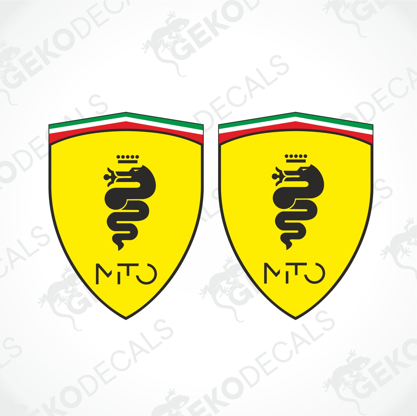 ALFA ROMEO MITO DEKALSATS