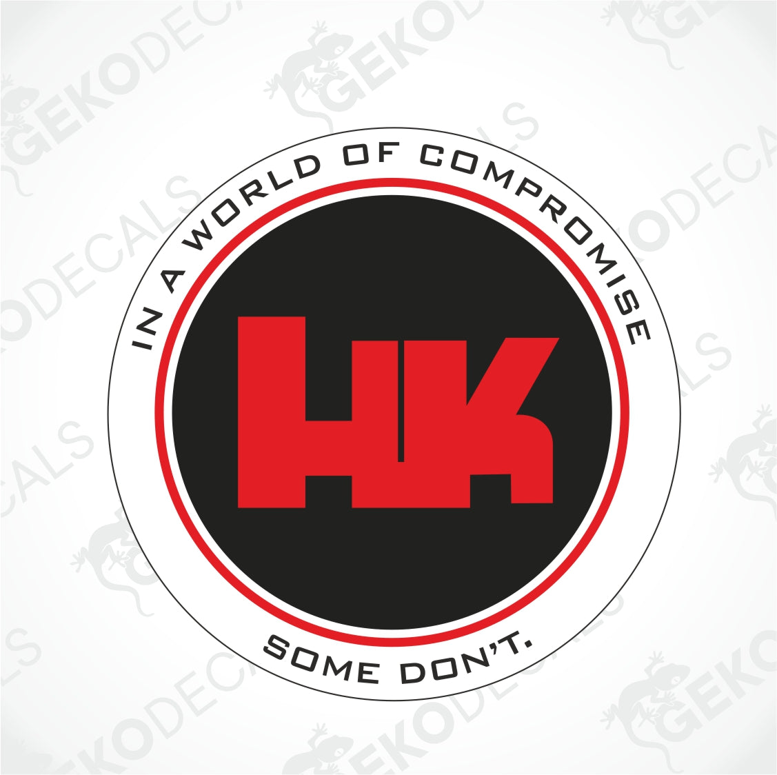 IN A WORLD OF COMPROMISE HK SOME DONT.