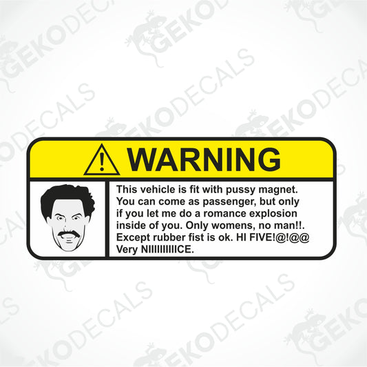 VARNING BORAT
