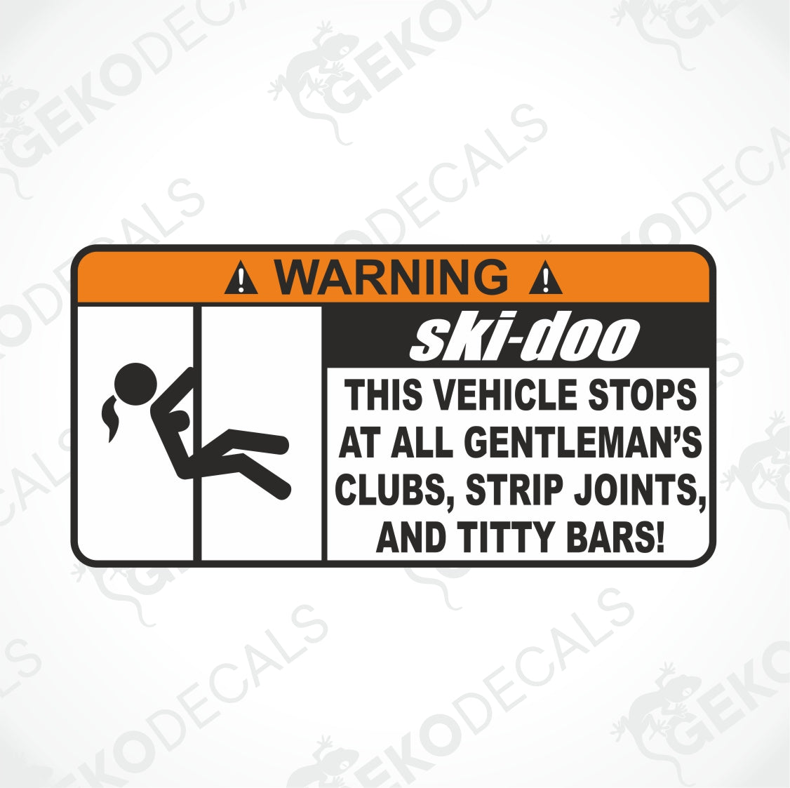 WARNING SKI-DOO