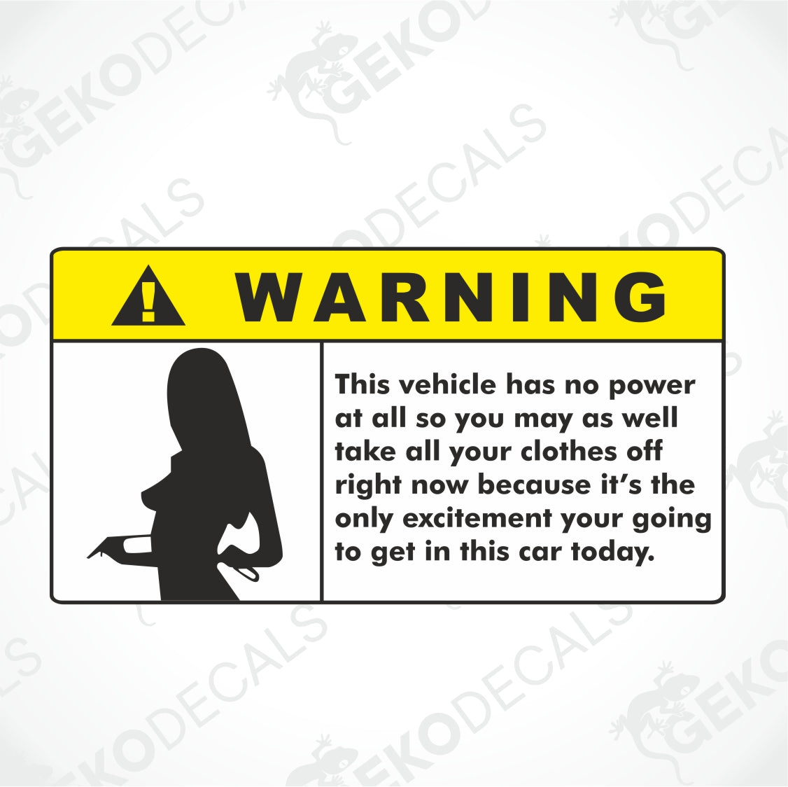 WARNING