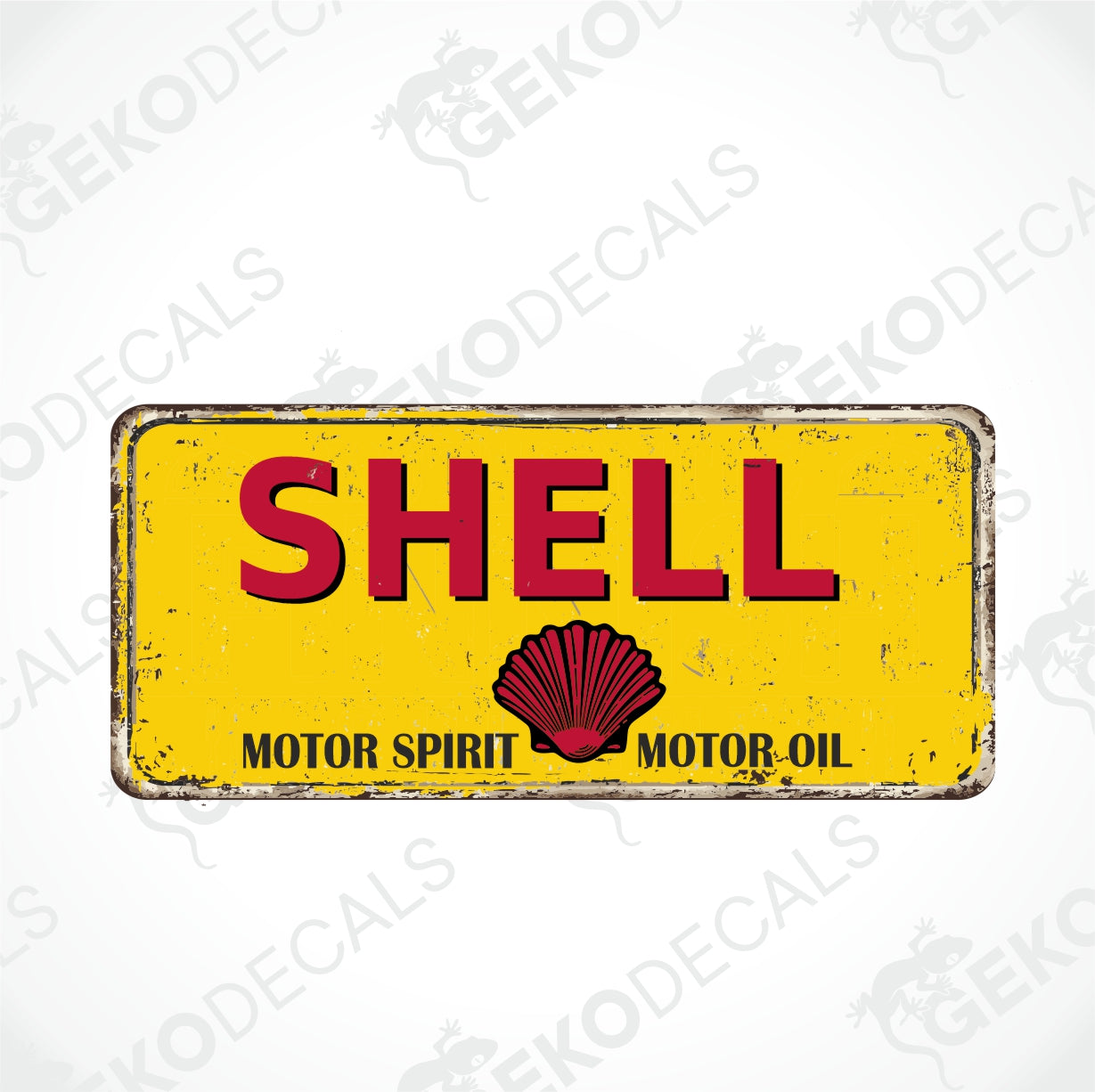 SHELL  MOTOR SPIRIT MOTOR OIL VINTAGE