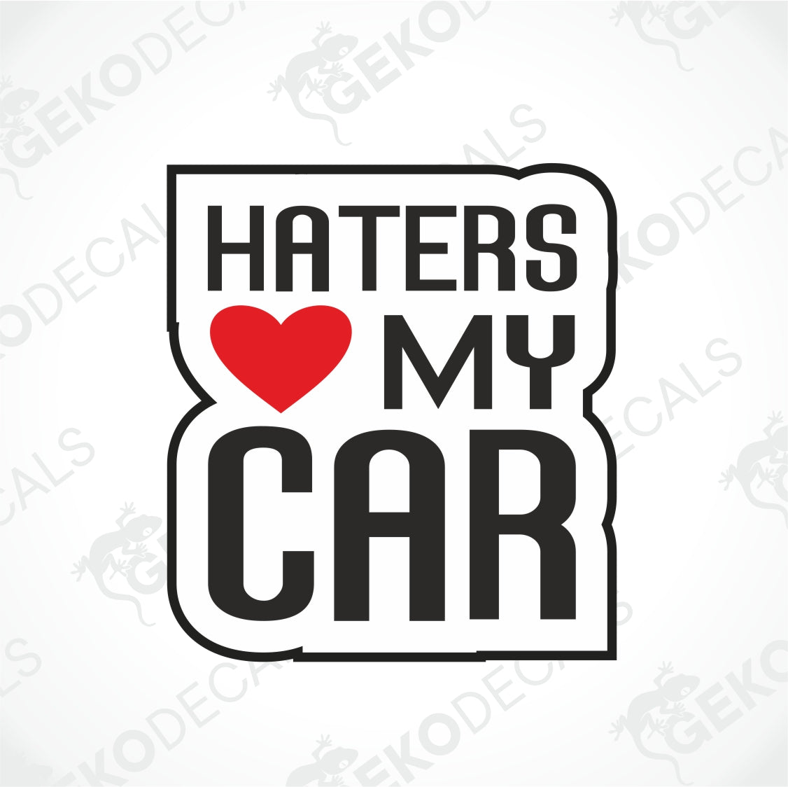 HATERS LOVE MY CAR