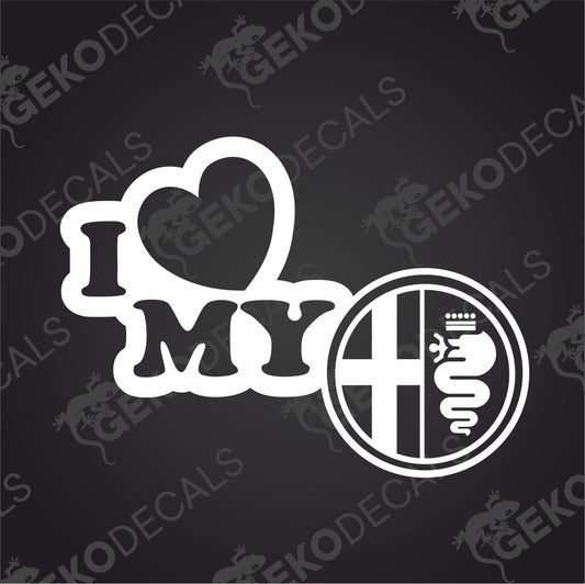 I LOVE MY ALFA ROMEO