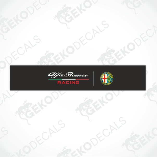 ALFA ROMEO RACING SUNSTRIP