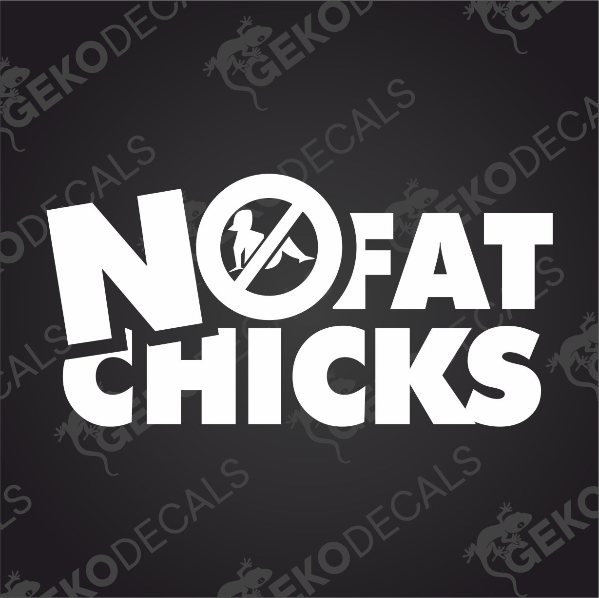 NO FAT CHICKS