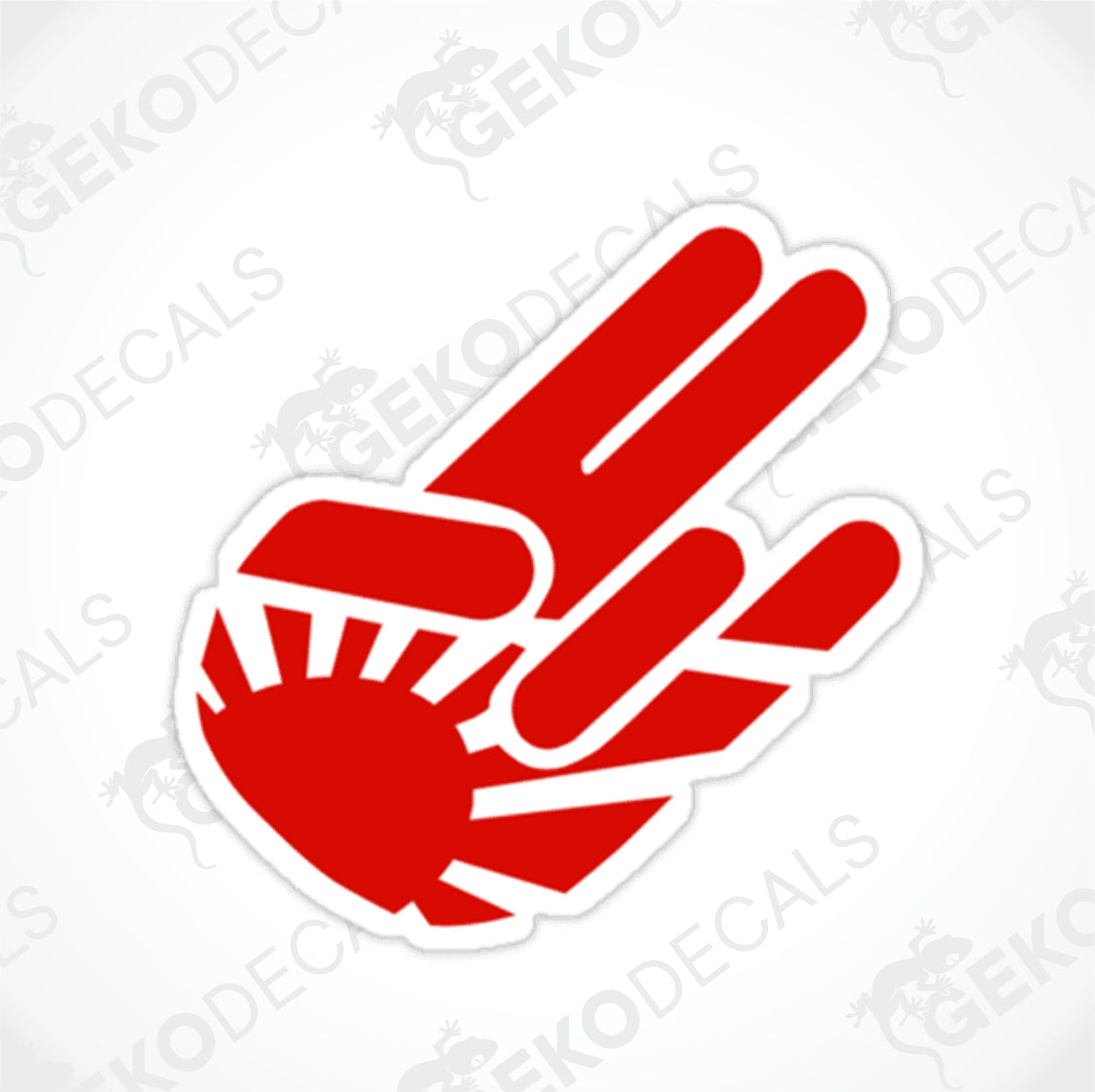 JDM HAND RISING SUN