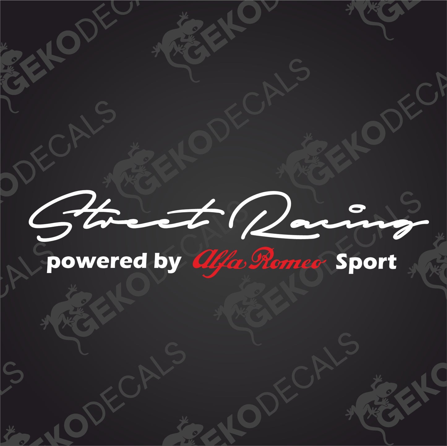 STREET RACING POWERED BY ALFA ROMEO SPORT