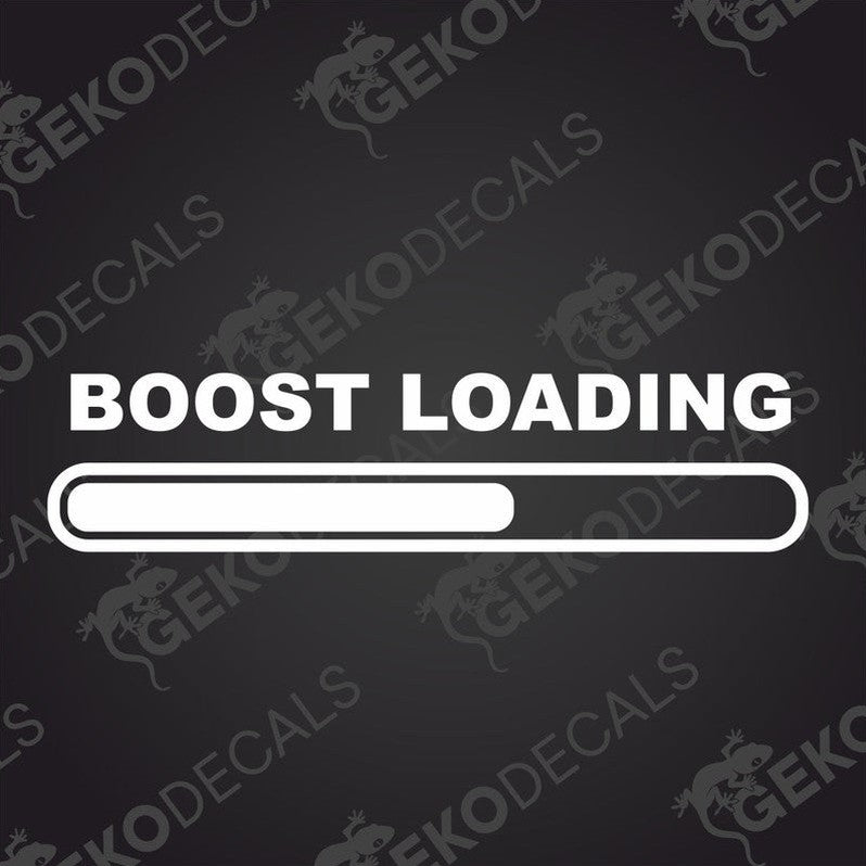 A loading icon with bold text BOOST LOADING.